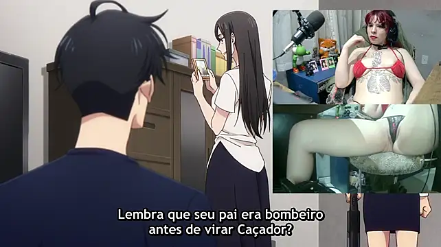 Show de MorangoCChoc na webcam
