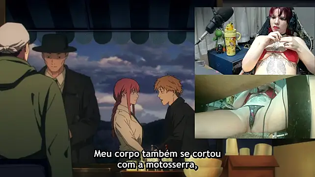 Show de MorangoCChoc na webcam