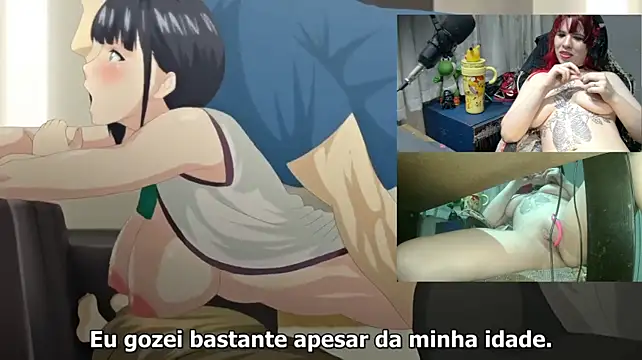 Show de MorangoCChoc na webcam