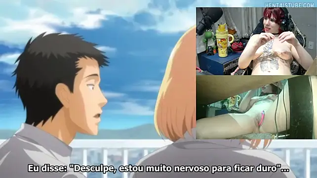 Show de MorangoCChoc na webcam