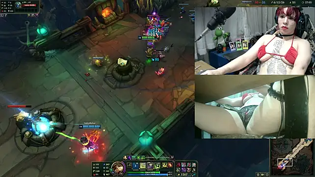 Show de MorangoCChoc na webcam