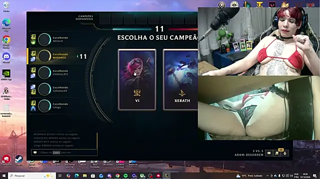MorangoCChoc webcam show