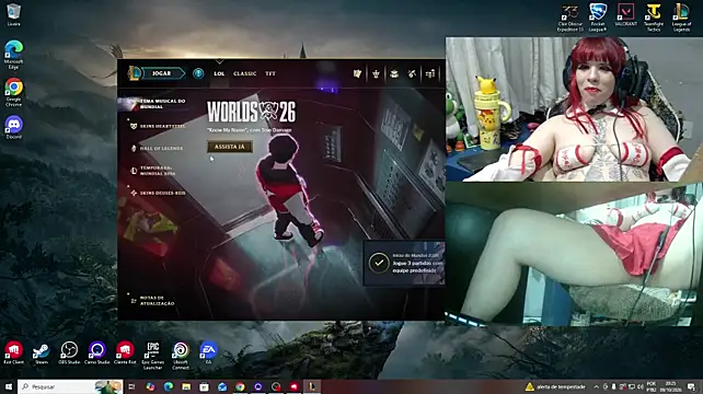 MorangoCChoc Show in webcam