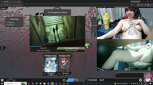 Show de webcam de MorangoCChoc