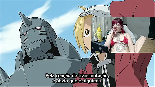 Show de MorangoCChoc na webcam