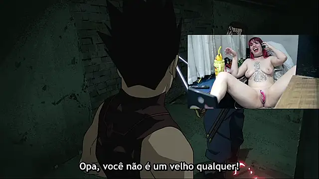 Show de MorangoCChoc na webcam