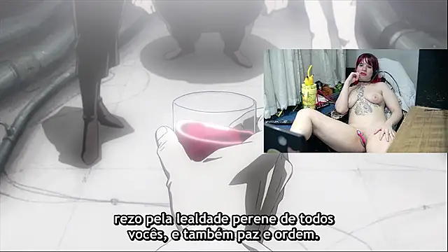 Show de MorangoCChoc na webcam