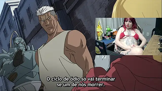 Show de MorangoCChoc na webcam