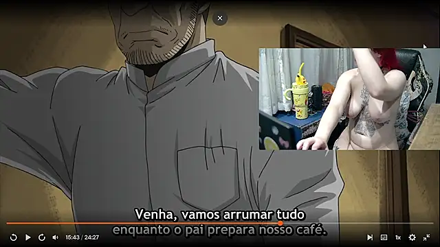 Show de MorangoCChoc na webcam