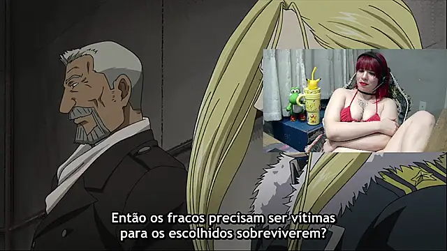 Show de MorangoCChoc na webcam