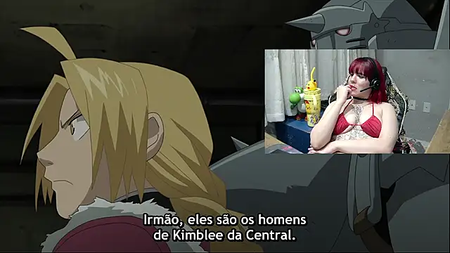 Show de MorangoCChoc na webcam