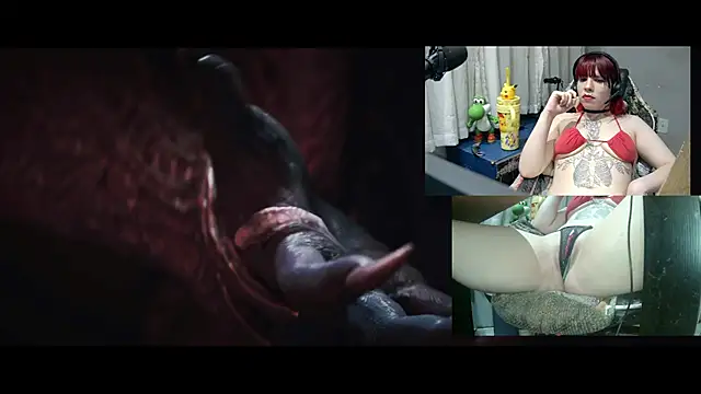 Show de MorangoCChoc na webcam