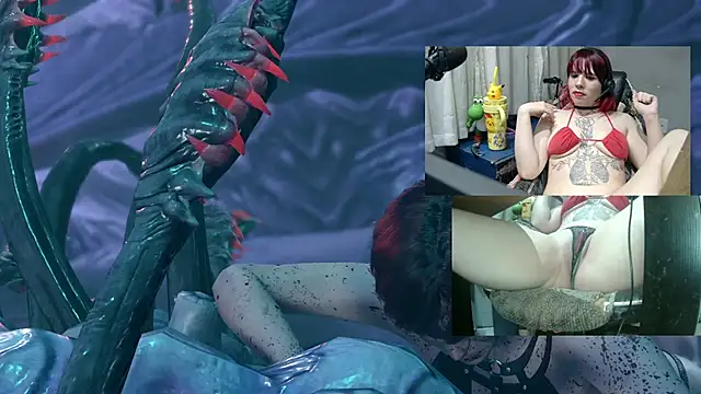 Show de MorangoCChoc na webcam