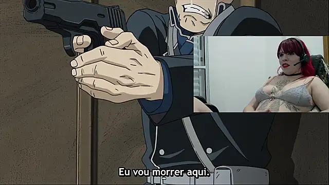 Show de MorangoCChoc na webcam