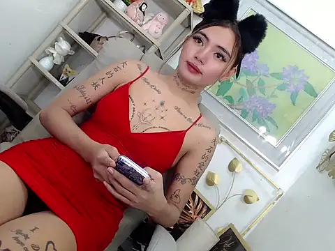 Show modela JasmineHiller na web-kameri