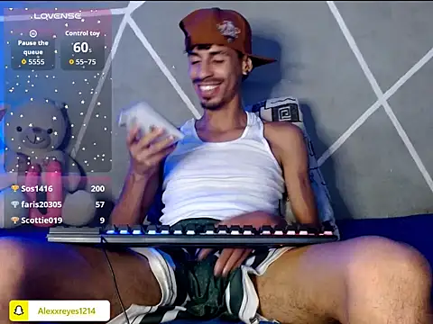 Show de alexx_23cm na webcam