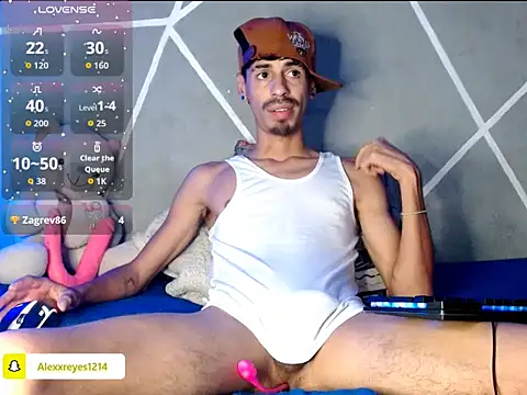 Show de alexx_23cm na webcam