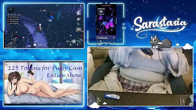 Show de webcam de Sarastasia417