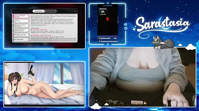 הופעת וובקאם של Sarastasia417