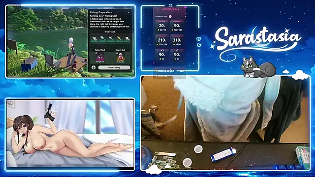 Sarastasia417 Adlı Modelin Web Kamerası Şovu