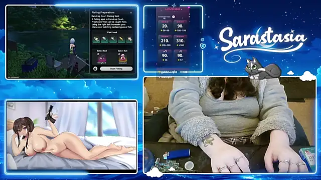Sarastasia417 webkamerás műsora