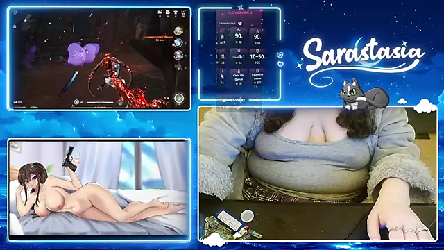 Sarastasia417 élő XXX-chatje