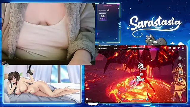 Show de Sarastasia417 na webcam