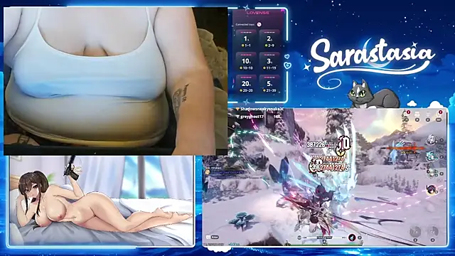 Chat XXX en directo de Sarastasia417