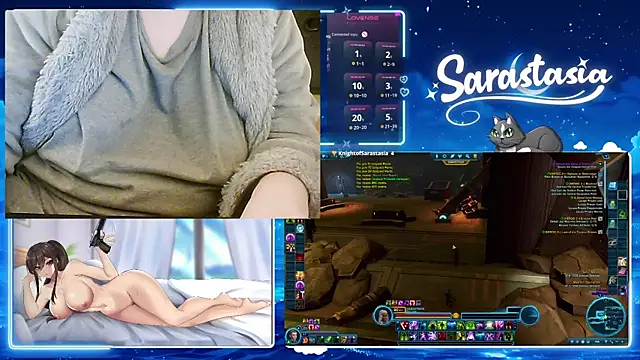 Sarastasia417 webkamerás műsora
