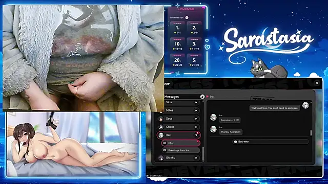 Sarastasia417のウェブカメラショー