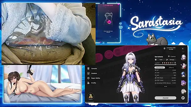Sarastasia417 网络视讯表演