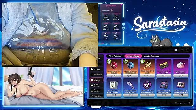 Pertunjukan Kamera Web Sarastasia417