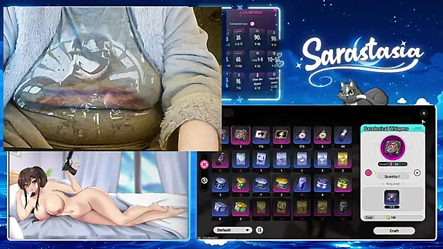 Show Webcam de Sarastasia417