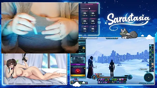 Sarastasia417 Adlı Modelin Web Kamerası Şovu