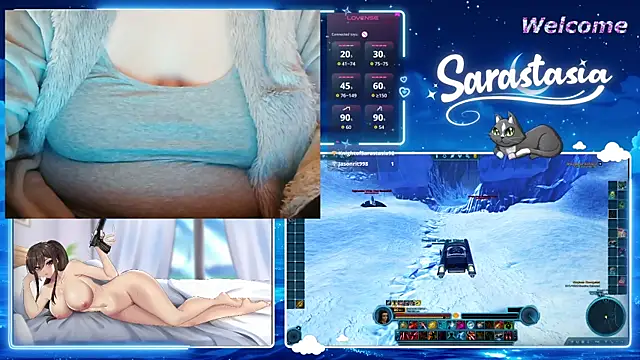 Sarastasia417のウェブカメラショー