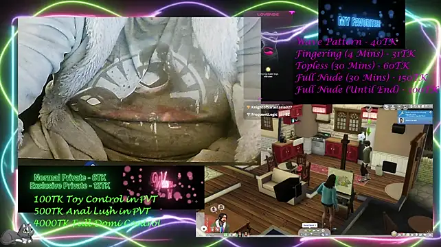 Show Webcam de Sarastasia417