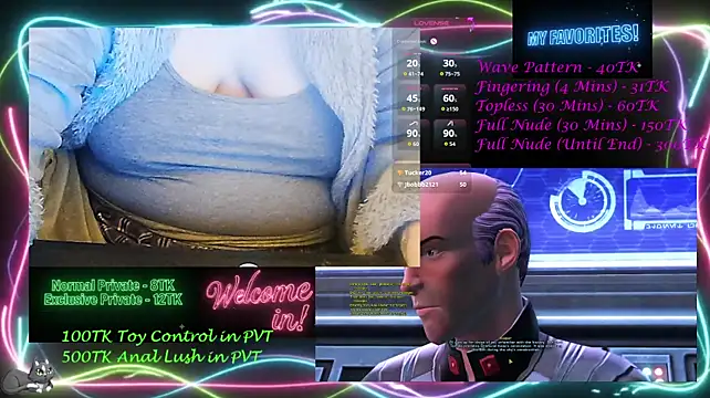 Webkamerová show Sarastasia417