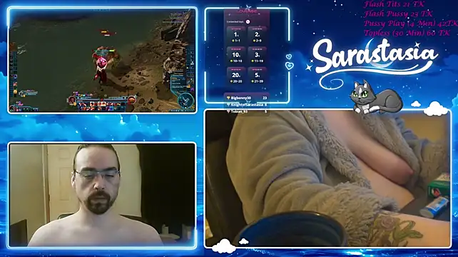 הופעת וובקאם של Sarastasia417