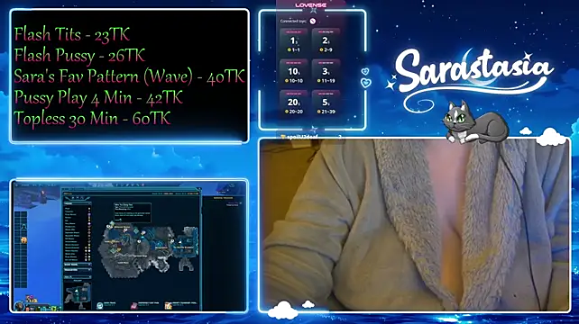 הופעת וובקאם של Sarastasia417