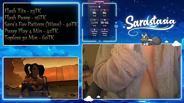 Sarastasia417のウェブカメラショー