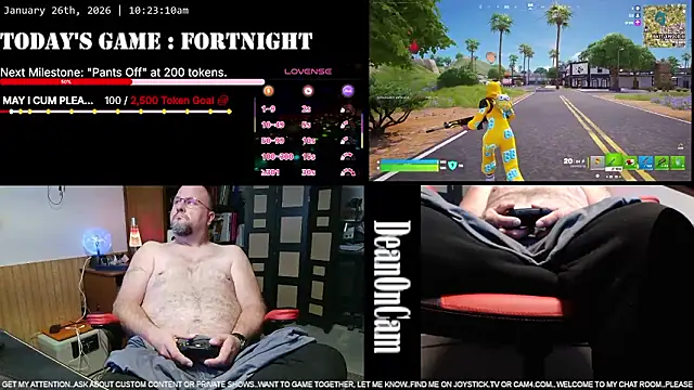 DeanonCam Webcam show