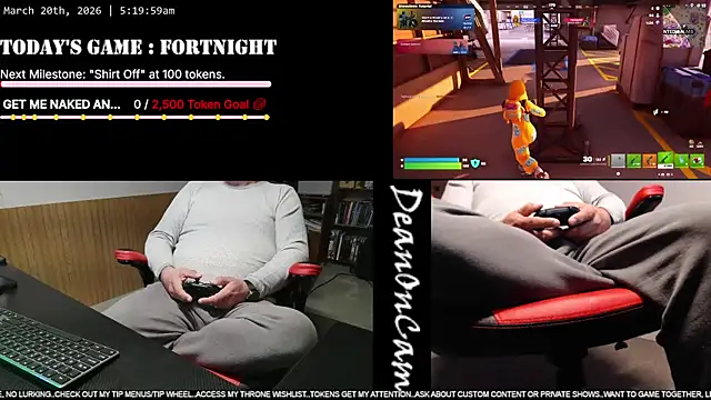 DeanonCam Adlı Modelin Web Kamerası Şovu