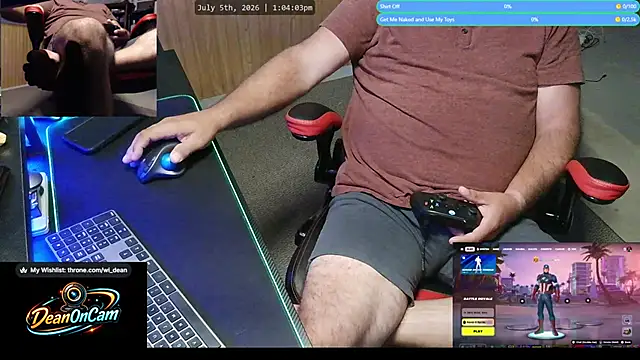 DeanonCam's Webcam Show