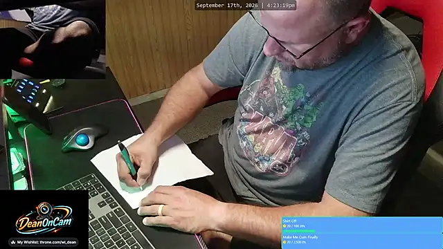 Pertunjukan Kamera Web DeanonCam