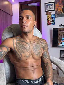 blackboy-strong webcam show