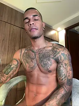 blackboy-strong webcam show