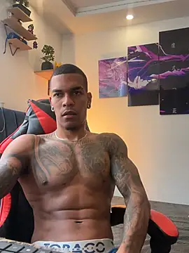 Show modela blackboy-strong na web-kameri