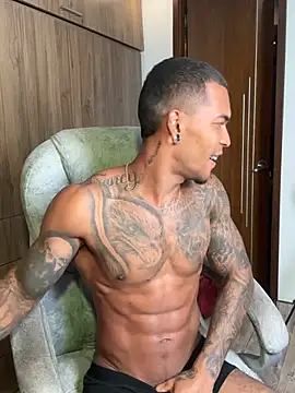 blackboy-strong Pertunjukan Webcam
