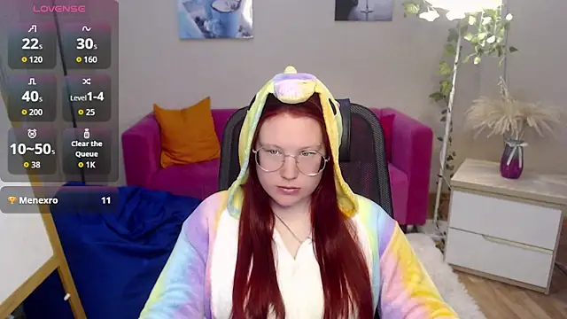 Show modela kuri_u na web-kameri