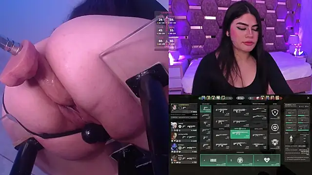 IsabellaBlow Adlı Modelin Web Kamerası Şovu